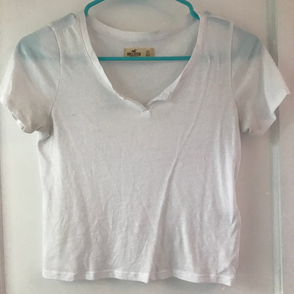 HOLLISTER WHITE TEE - Picture 2 of 2